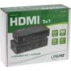InLine HDMI Switch 5 port 4K2K@60Hz HDCP 2.2 Black
