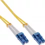 Fiber Optical Duplex Cable LC/LC 9/125µm OS2 3m InLine 88656J