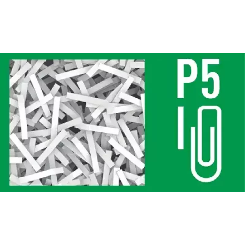 Paper Shredder LEITZ IQ Protect Premium 6M P5 — Micro-cut, 18 L, Touch control, 351×204×355 mm