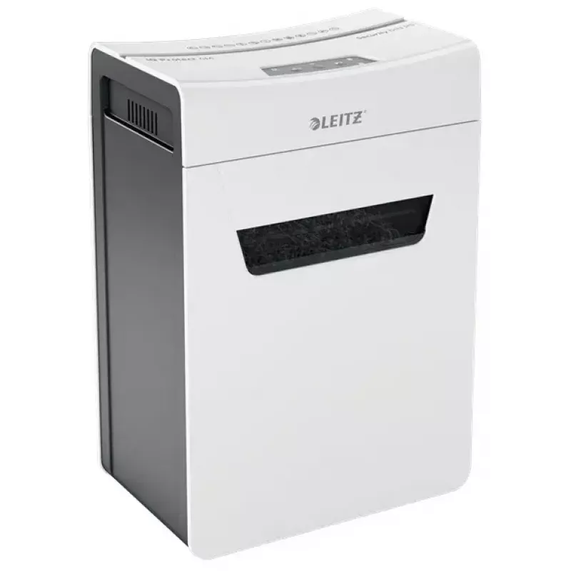 Paper Shredder LEITZ IQ Protect Premium 6M P5 — Micro-cut, 18 L, Touch control, 351×204×355 mm