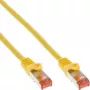 InLine Patch Cable S/FTP PiMF Cat.6 250MHz PVC CCA yellow 1m