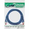 InLine Patch Cable S/FTP PiMF Cat.6 250MHz PVC CCA blue 1m