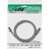 InLine Patch Cable S/FTP PiMF Cat.6 250MHz PVC CCA grey 5m