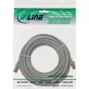 InLine Patch Cable S/FTP PiMF Cat.6 250MHz PVC CCA grey 7.5m