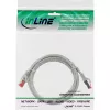 InLine Patch Cable S/FTP PiMF Cat.6 250MHz PVC CCA grey 1.5m