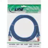 InLine Patch Cable S/FTP PiMF Cat.6 250MHz PVC CCA blue 3m
