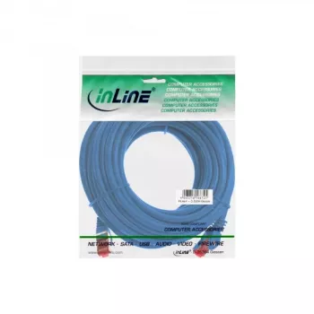 InLine Patch Cable S/FTP PiMF Cat.6 250MHz PVC CCA blue 5m