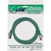 InLine Patch Cable S/FTP PiMF Cat.6 250MHz PVC CCA green 1.5m