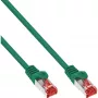 InLine Patch Cable S/FTP PiMF Cat.6 250MHz PVC CCA green 7.5m