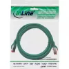InLine Patch Cable S/FTP PiMF Cat.6 250MHz PVC CCA green 2m