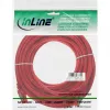 InLine Patch Cable S/FTP PiMF Cat.6 250MHz PVC CCA red 10m