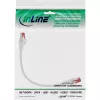InLine Patch Cable S/FTP PiMF Cat.6 250MHz PVC CCA white 0.25m