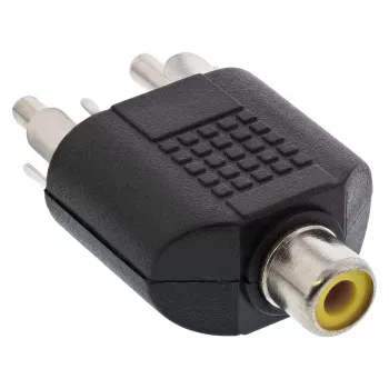 Audio Adapter RCA female / 2x RCA male InLine 99311
