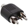 Audio Adapter RCA female / 2x RCA male InLine 99311