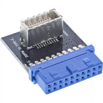 InLine USB 3.0 to USB 3.1 Front Panel Key-B Adapter internal Multicolour