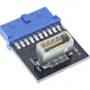 InLine USB 3.0 to USB 3.1 Front Panel Key-B Adapter internal Multicolour