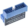 InLine USB 3.0 adapter internal, male / female post connection, angled down