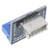 InLine USB 3.0 to USB 3.1 Front Panel Key-B Adapter straight internal