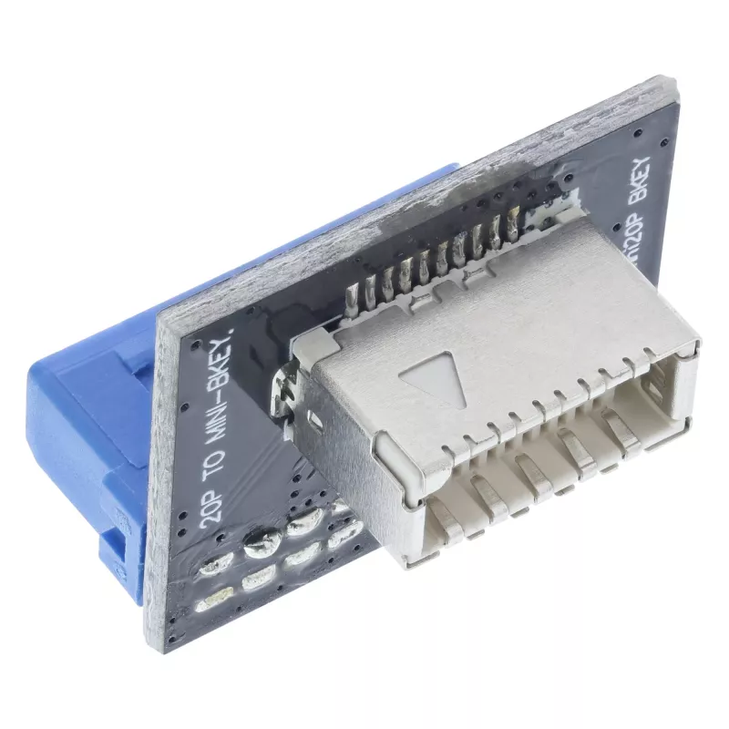 InLine USB 3.0 to USB 3.1 Front Panel Key-B Adapter straight internal