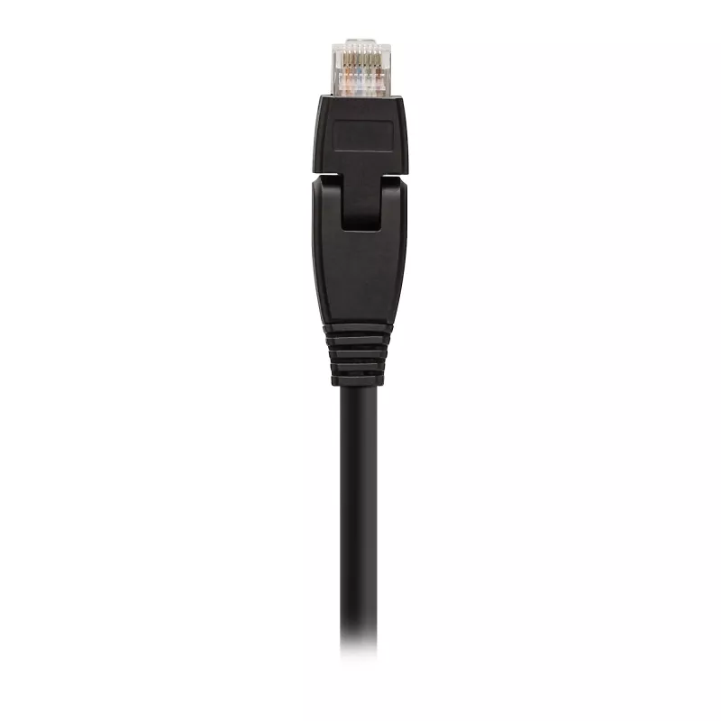 InLine 180° Patch Cable S/FTP PiMF Cat.6A 500MHz halogen free Copper black 1m