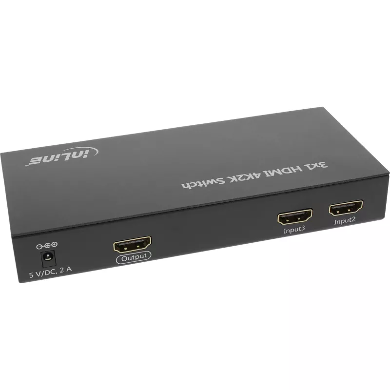 InLine HDMI Switch 3 IN to 1 OUT signal 4K2K 3D HD Audio