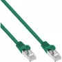 InLine Patch Cable SF/UTP Cat.5e green 3m