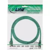 InLine Patch Cable SF/UTP Cat.5e green 3m