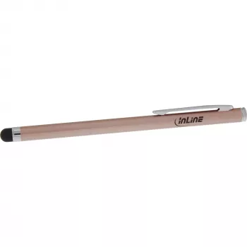 Stylus Pen InLine 55467G for Touchscreens Smartphone Tablet Pink