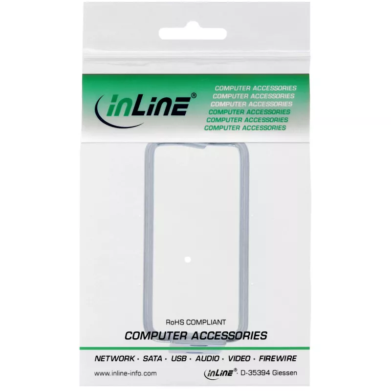 InLine 19110F Galvanised Steel Cable Bracket 40x80mm