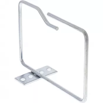InLine 19110I Galvanised Steel Cable Bracket with Long-Side Opening, 140 x 100 mm