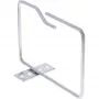 InLine 19110I Galvanised Steel Cable Bracket with Long-Side Opening, 140 x 100 mm