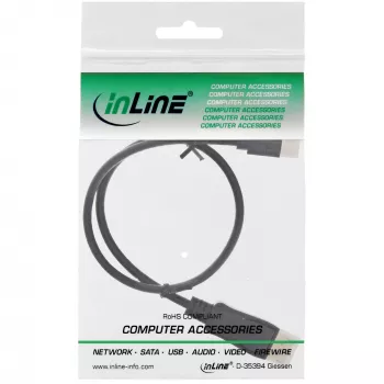 Mini DisplayPort to DisplayPort Cable InLine 17133S 3m black
