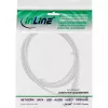 InLine DC extension cable, DC male/female 4.0x1.7mm, white, 2m