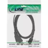 InLine USB Mini-Y Cable 2x Type A male / Mini-B male, 5pin, 1m