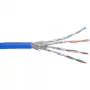 Ethernet patch cable InLine Cat6 S/FTP PiMF AWG27 PVC, 100 m, blue