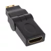 HDMI Adapter InLine 17690M HDMI A female / HDMI C male swing type gold plated