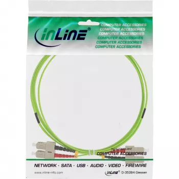InLine Fiber Optical Duplex Cable SC/SC 50/125µm OM5 7.5m