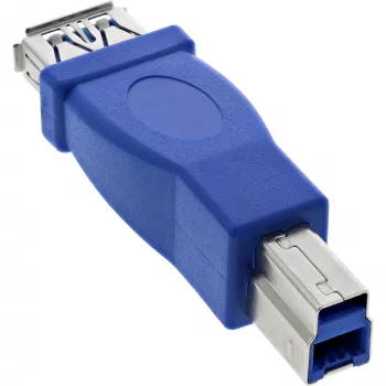 USB 3.0 Adapter Type A female / Type B male InLine 35300D