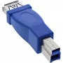 USB 3.0 Adapter Type A female / Type B male InLine 35300D