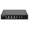 Intellinet 5-Port Gigabit Ethernet PoE+ Switch with SFP Port 91W Power Budget