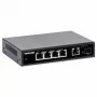 Intellinet 5-Port Gigabit Ethernet PoE+ Switch with SFP Port 91W Power Budget