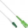 InLine Fiber Optical Simplex Cable, FTTH, LC/APC8° to SC/APC8° 9/125µm OS2 0.5m
