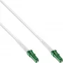 InLine Fiber Optical Simplex Cable, FTTH, LC/APC8° to LC/APC8° 9/125µm OS2 15m