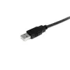 StarTech.com 1m USB 2.0 A to A Cable - M/M, 2 m, USB A, USB A, USB 2.0, Male/Male, Black