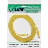 InLine Flat Ultraslim Patch Cable U/UTP Cat.6 Gigabit ready yellow 3m