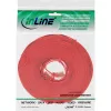 InLine Flat Ultraslim Patch Cable U/UTP Cat.6 Gigabit ready red 10m