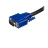 StarTech.com 6 ft 2-in-1 USB KVM Cable, 1.8 m, VGA, Black, USB, USB A + VGA, USB B + VGA
