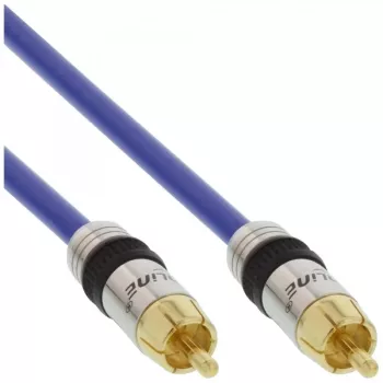 InLine Premium RCA Audio Cable 1x RCA male / male gold plated 7m