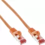 InLine Patch Cable S/FTP PiMF Cat.6 250MHz PVC copper orange 25m