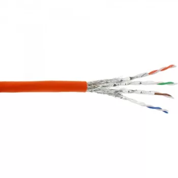 InLine Installation cab. Cat.7a PiMF 4x2x0.58 AWG23, 1200MHz, LSZH, 50m